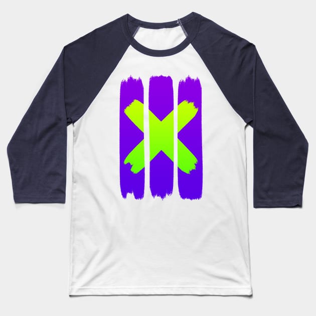 XPunk Graffiti Baseball T-Shirt by Lumos19Studio